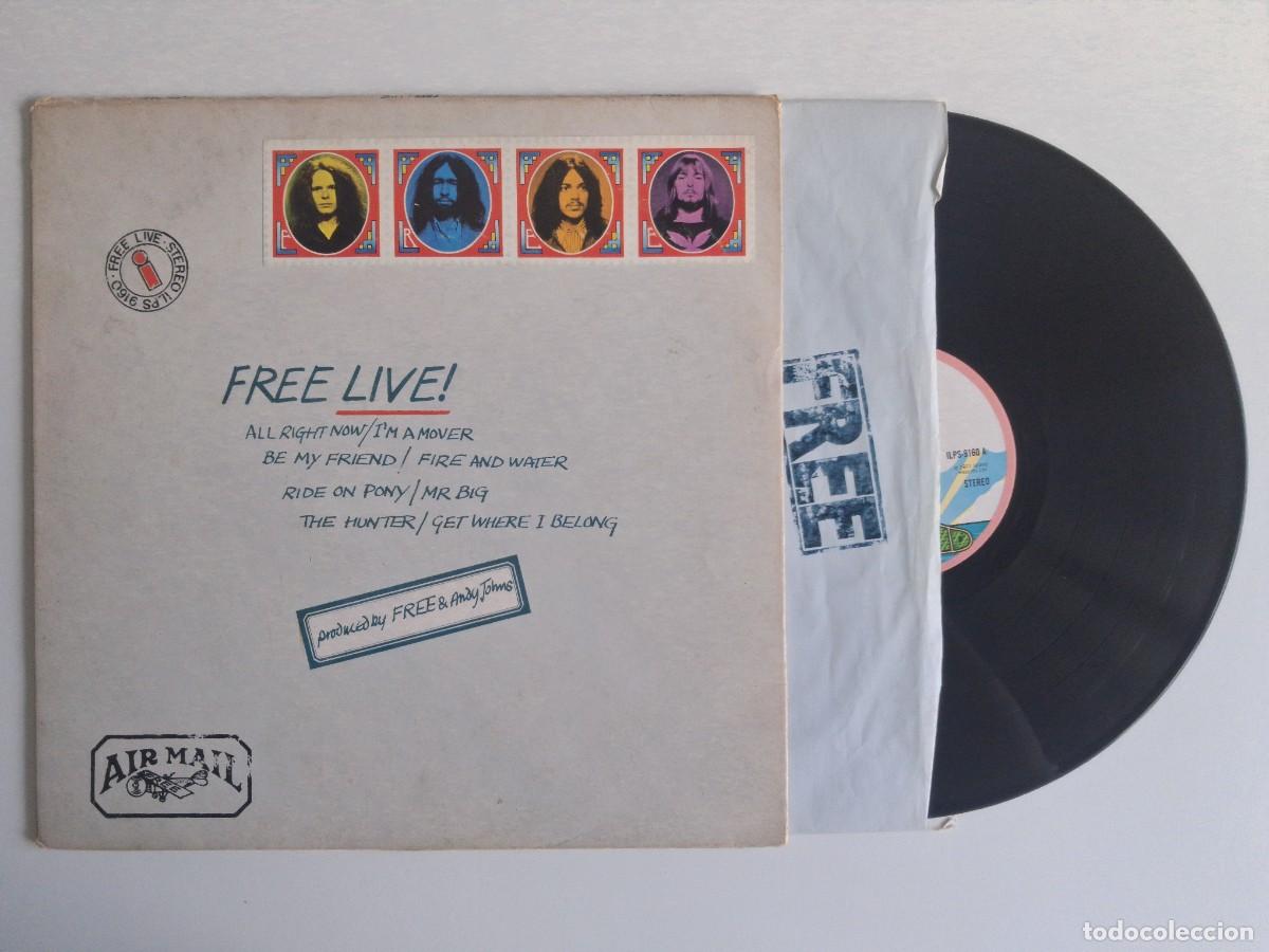 Discos de vinilo: Free &ndash; Free Live! (Formato sobre)