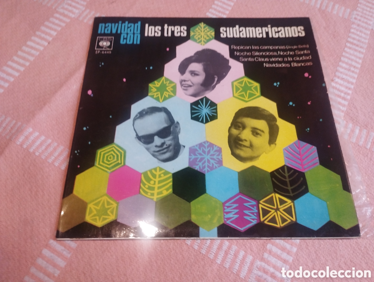Discos de vinilo: Navidad con los tres sudamericanos discophon