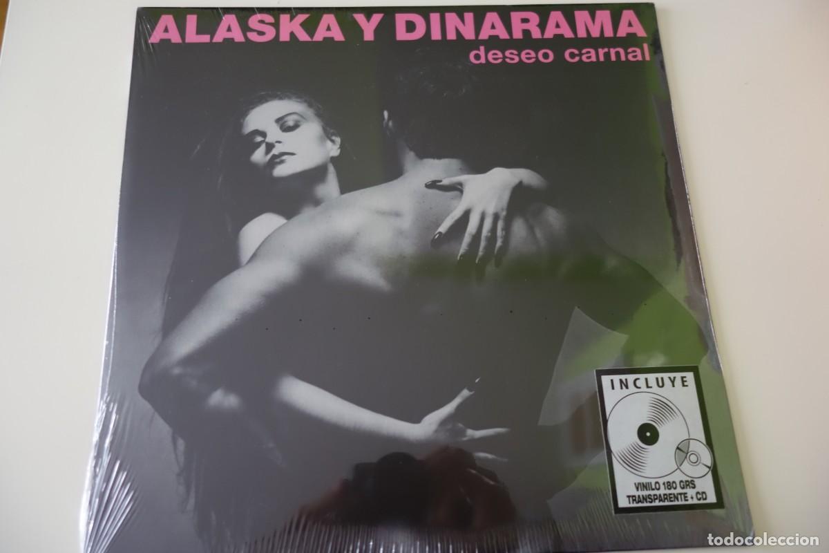 Discos de vinilo: ALASKA Y DINARAMA: Deseo carnal. LP vinilo + CD. ED. LIMITADA VINILLO TRANSPARENTE. PRECINTADO