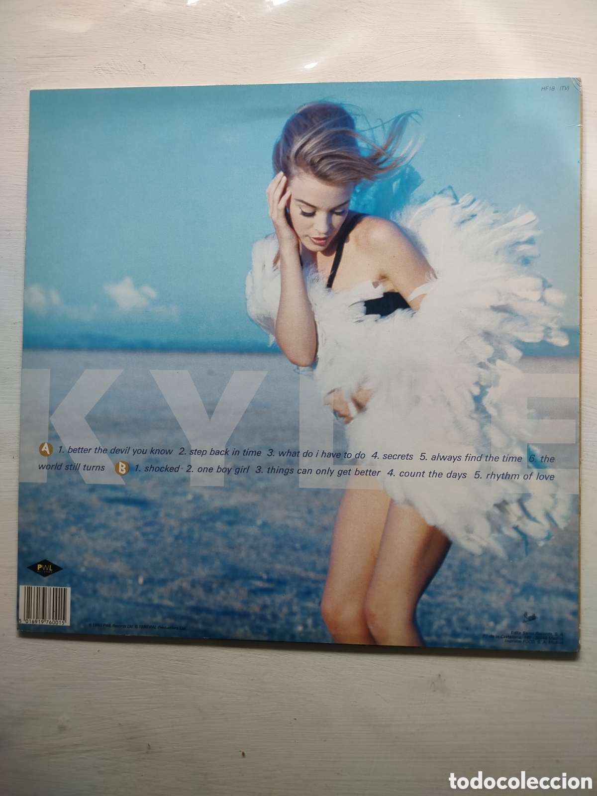 Discos de vinilo: Kylie Minogue LP 1990. - Foto 2