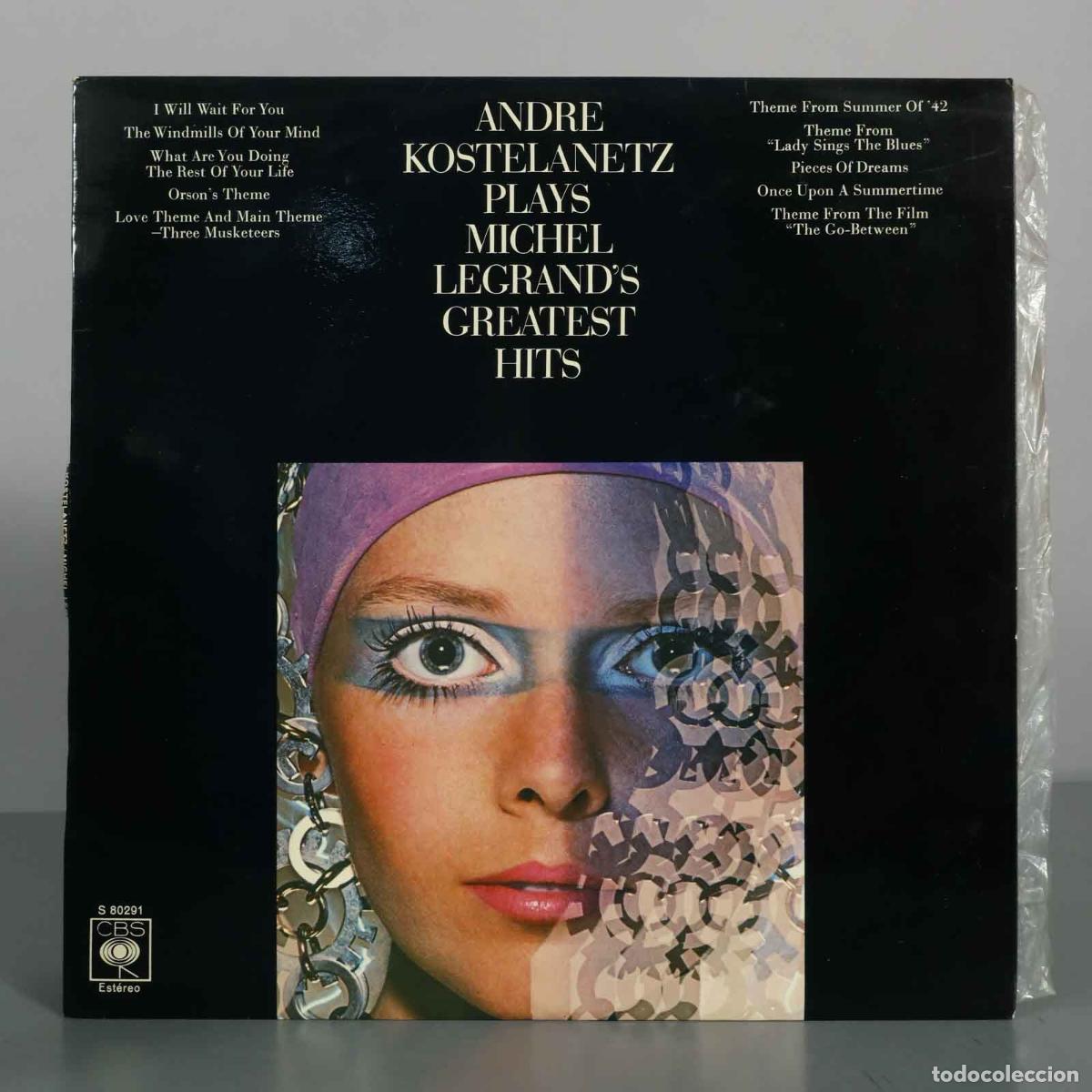 Discos de vinilo: LP. Andre Kostelanetz Plays Michel Legrand&acute;s Greatest Hits - Andre Kostelanetz, Michel Legrand