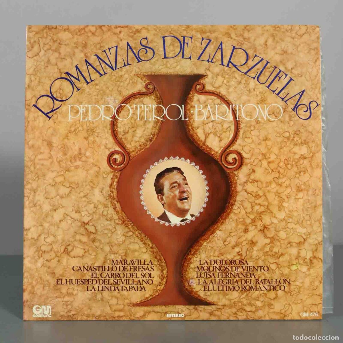 Discos de vinilo: LP. Romanzas de Zarzuela - Pedro Terol