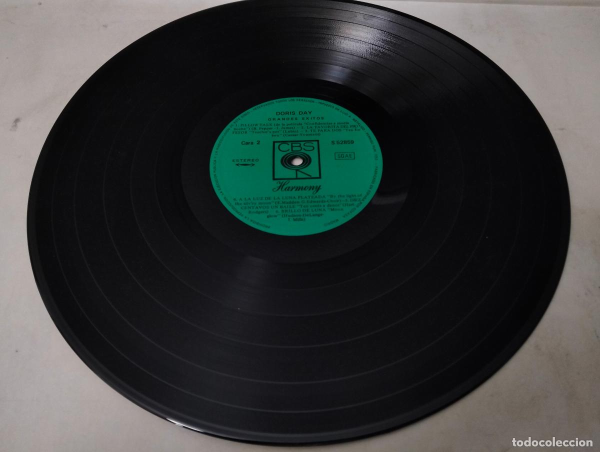 Discos de vinilo: DORIS DAY, DISCO LP GRANDES EXITOS, EDITADO CBS, A&Ntilde;O 1970 - Foto 4