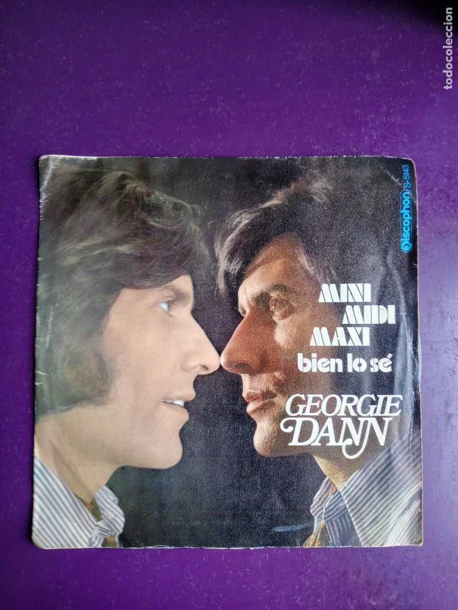 Discos de vinilo: GEORGIE DANN - SG DISCOPHON 1971 - MINI MIDI MAXI/ BIEN LO SE - SOFT POP SUNSHINE PSYCH