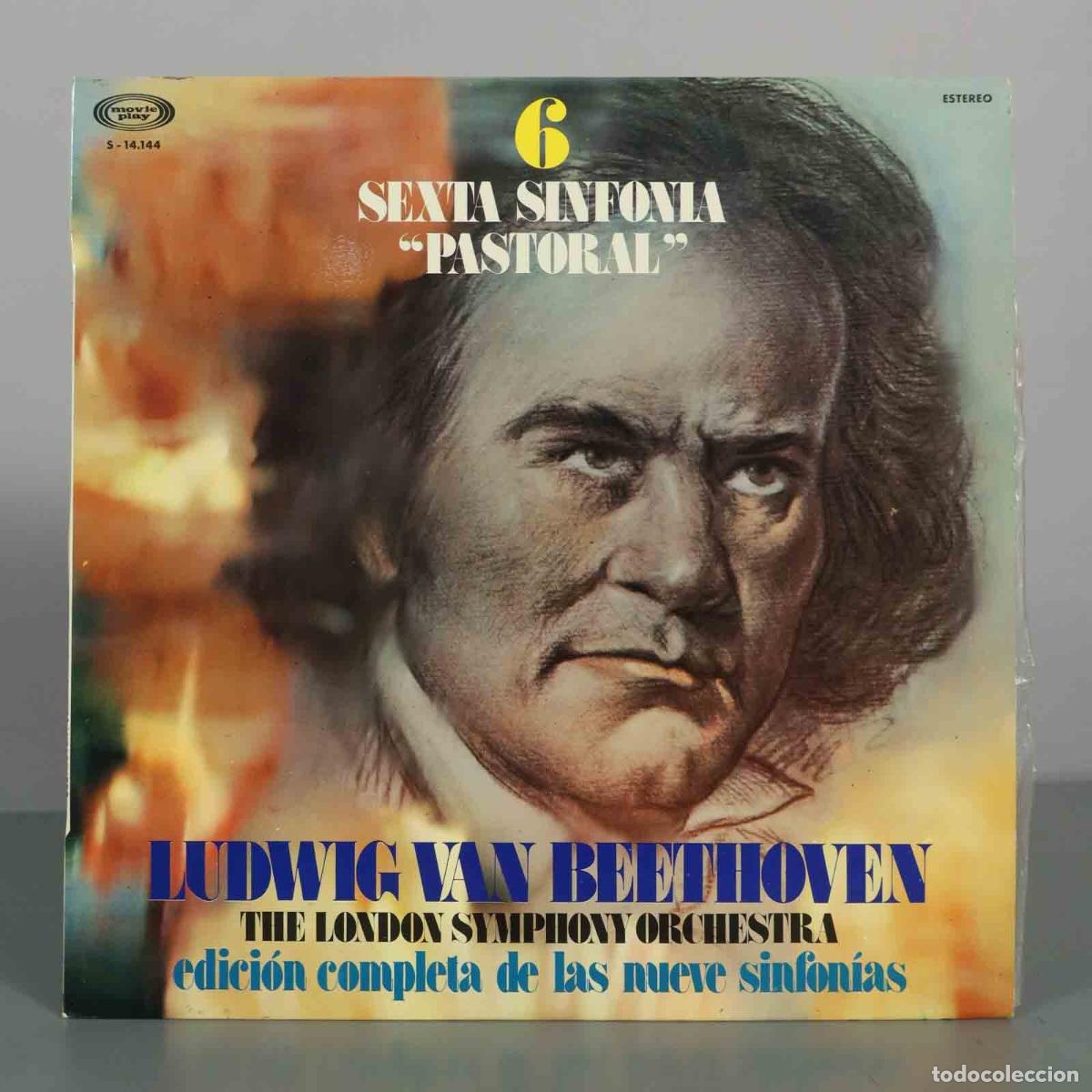 Discos de vinilo: LP. Ludwig van Beethoven - Sexta Sinfon&iacute;a Pastoral - The London Symphony Orchestra, Josef Krips - M
