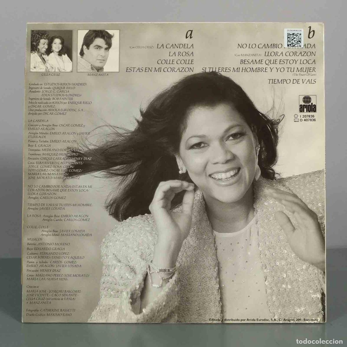 Discos de vinilo: LP. La Candela - &Aacute;ngela Carrasco - Foto 2