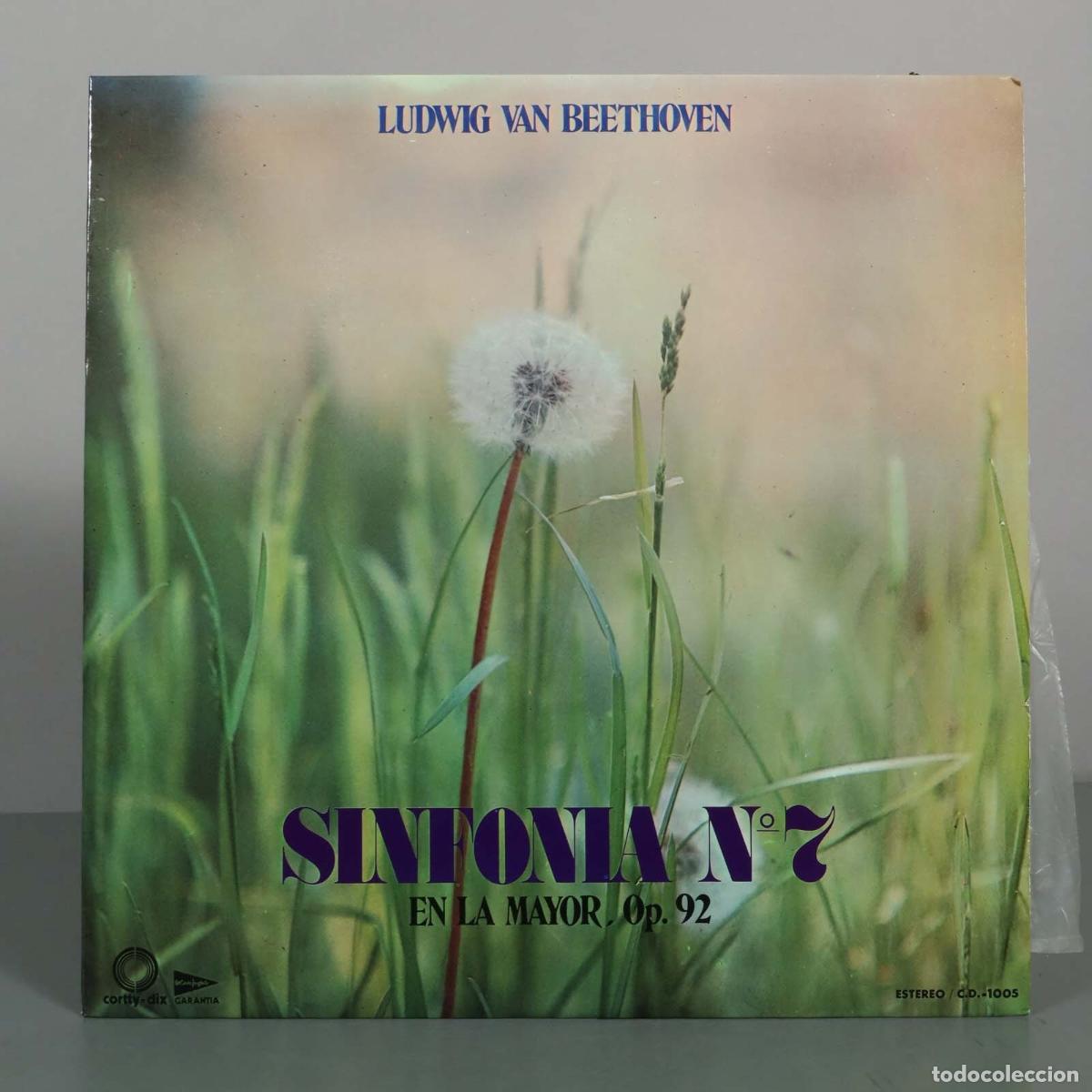 Discos de vinilo: LP. Sinfon&iacute;a N&ordm; 7 En La Mayor, Op. 92 - Ludwig Van Beethoven - Cority-Dix
