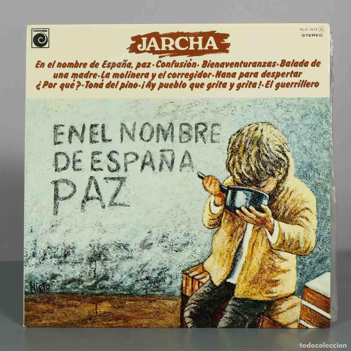 Discos de vinilo: LP. En el nombre de Espa&ntilde;a, paz - Jarcha