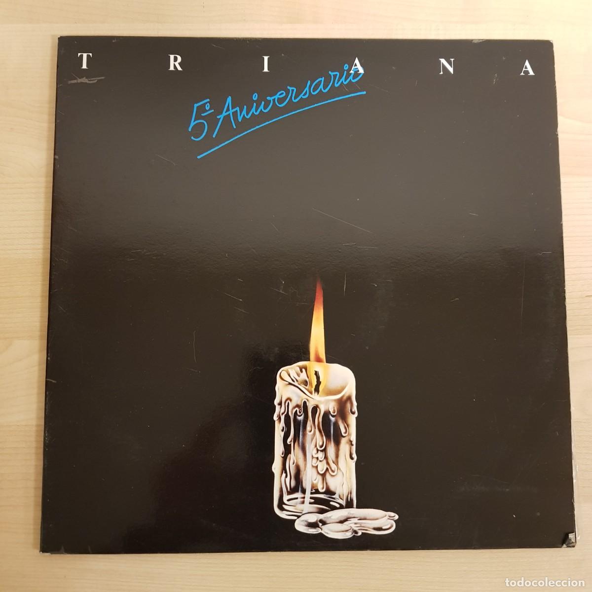 Discos de vinilo: DISCO DE VINILO. TRIANA 5&ordm; ANIVERSARIO. 1980