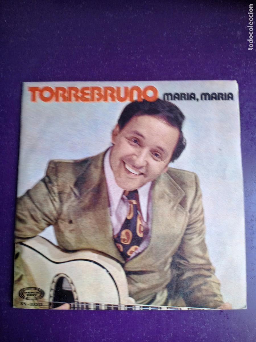 Discos de vinilo: Torrebruno &lrm;&ndash; La Mia Bambina / Maria, Maria - Sg MOVIEPLAY 1971, POP