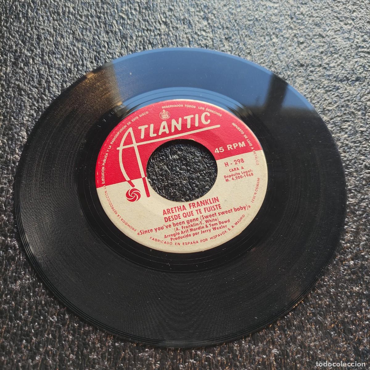 Discos de vinilo: ARTHUR CONLEY ** FUNKY STREET ** 1968/** SINGLE ATLANTIC ** SIN CATATULASOLO DISCO ** Juani