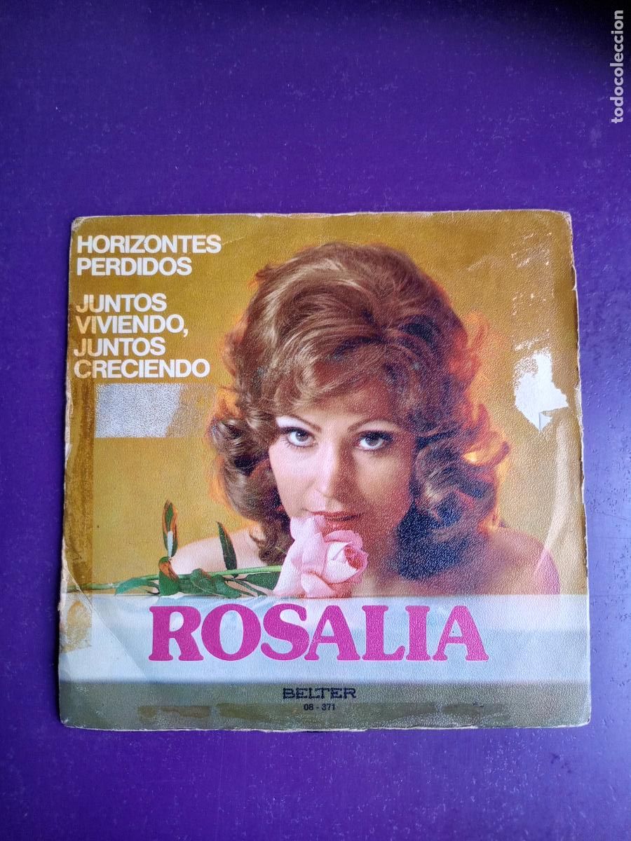Discos de vinilo: Rosal&iacute;a &ndash; Horizontes Perdidos / Juntos Viviendo, Juntos Creciendo - SG BELTER 1974 - POP 70'S