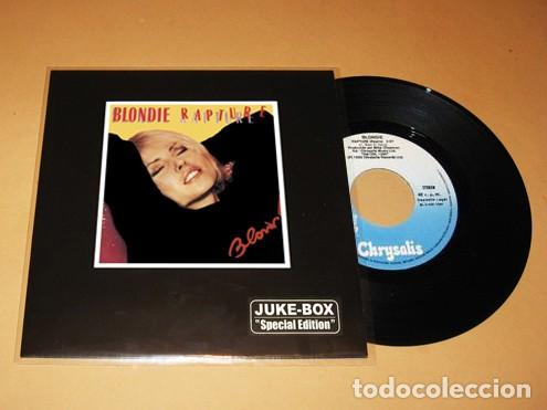 Discos de vinilo: BLONDIE - RAPTURE (RAPTO) - SINGLE - 1981 - JUKE-BOX