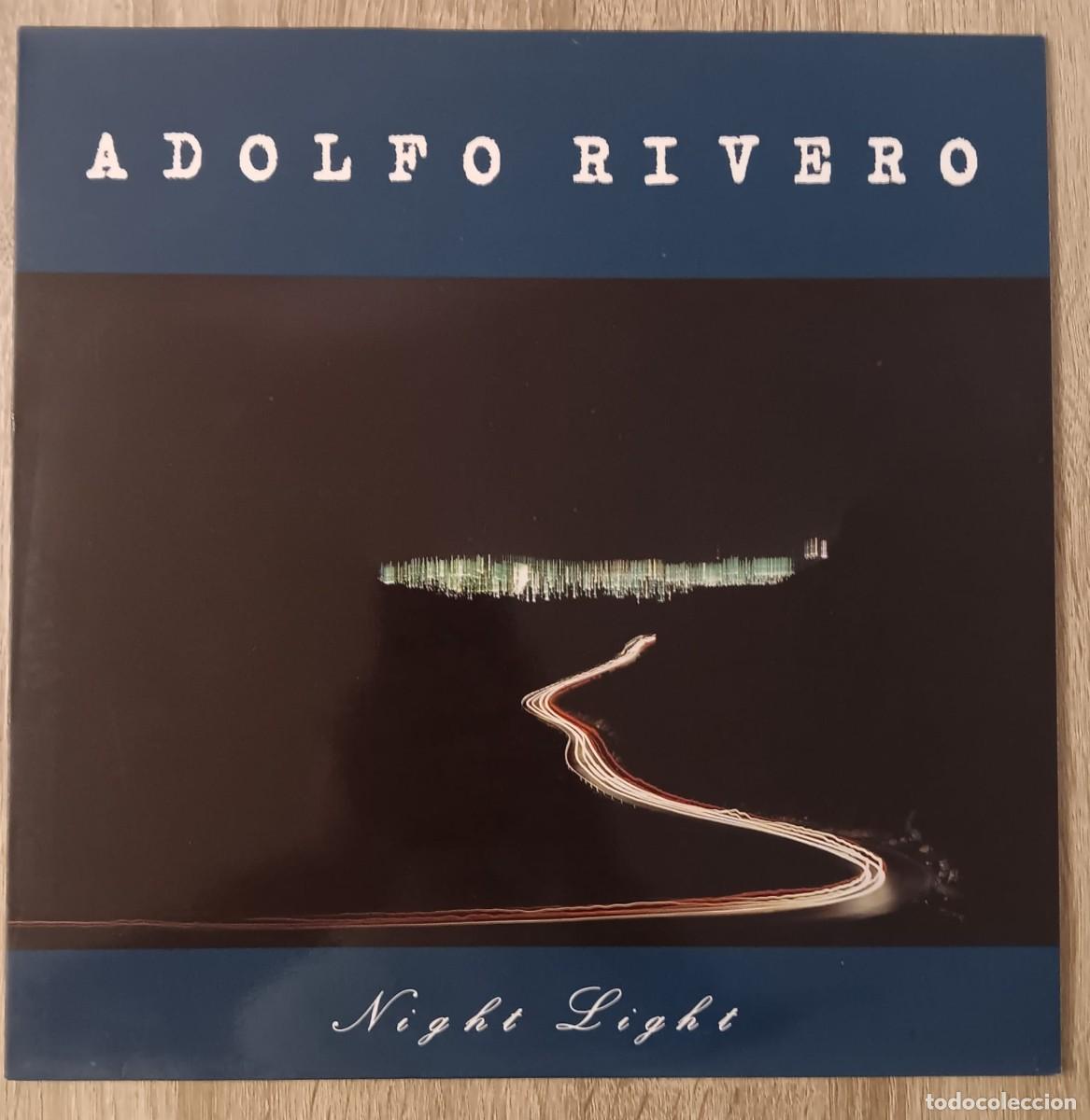 Discos de vinilo: DISCO VINILO LP ADOLFO RIVERO NIGHT LIGHT GRABACIONES ACCIDENTALES GASA 1990