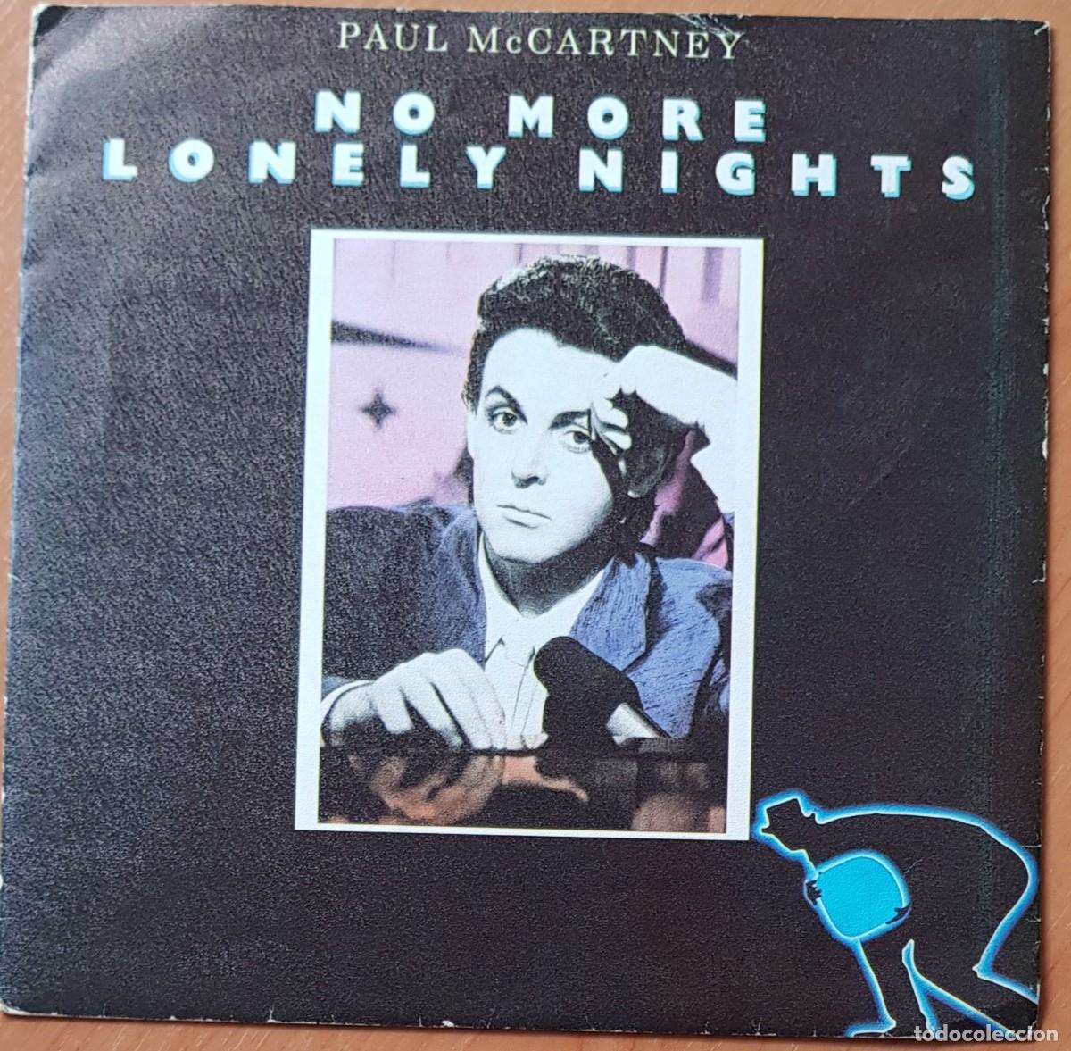 Discos de vinilo: PAUL McCARTNEY - NO MORE LONELY NIGHTS (Odeon 006 20 0349 7 1984)