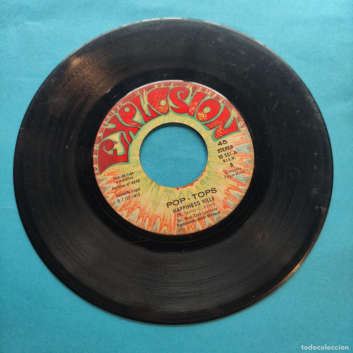 Discos de vinilo: POP TOPS . SUZANNE SUZANNE ** HAPPINESS VILLE ** SINGLE EXPLOSION ** Juani