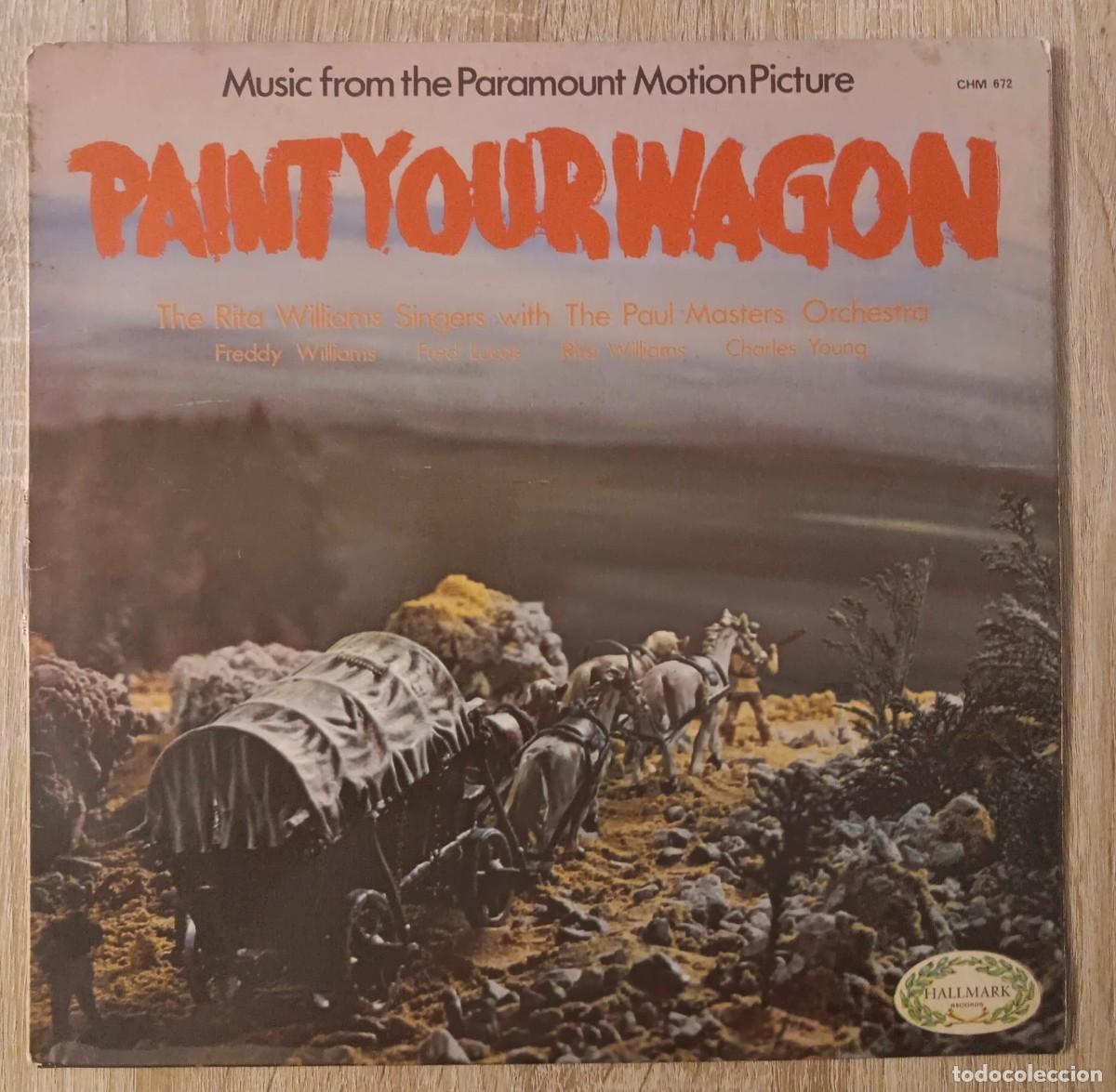 Discos de vinilo: DISCO VINILO LP BSO PAINT YOUR WAGON LA LEYENDA DE LA CIUDAD SIN NOMBRE CLINT EASTWOOD HALLMARK 1970