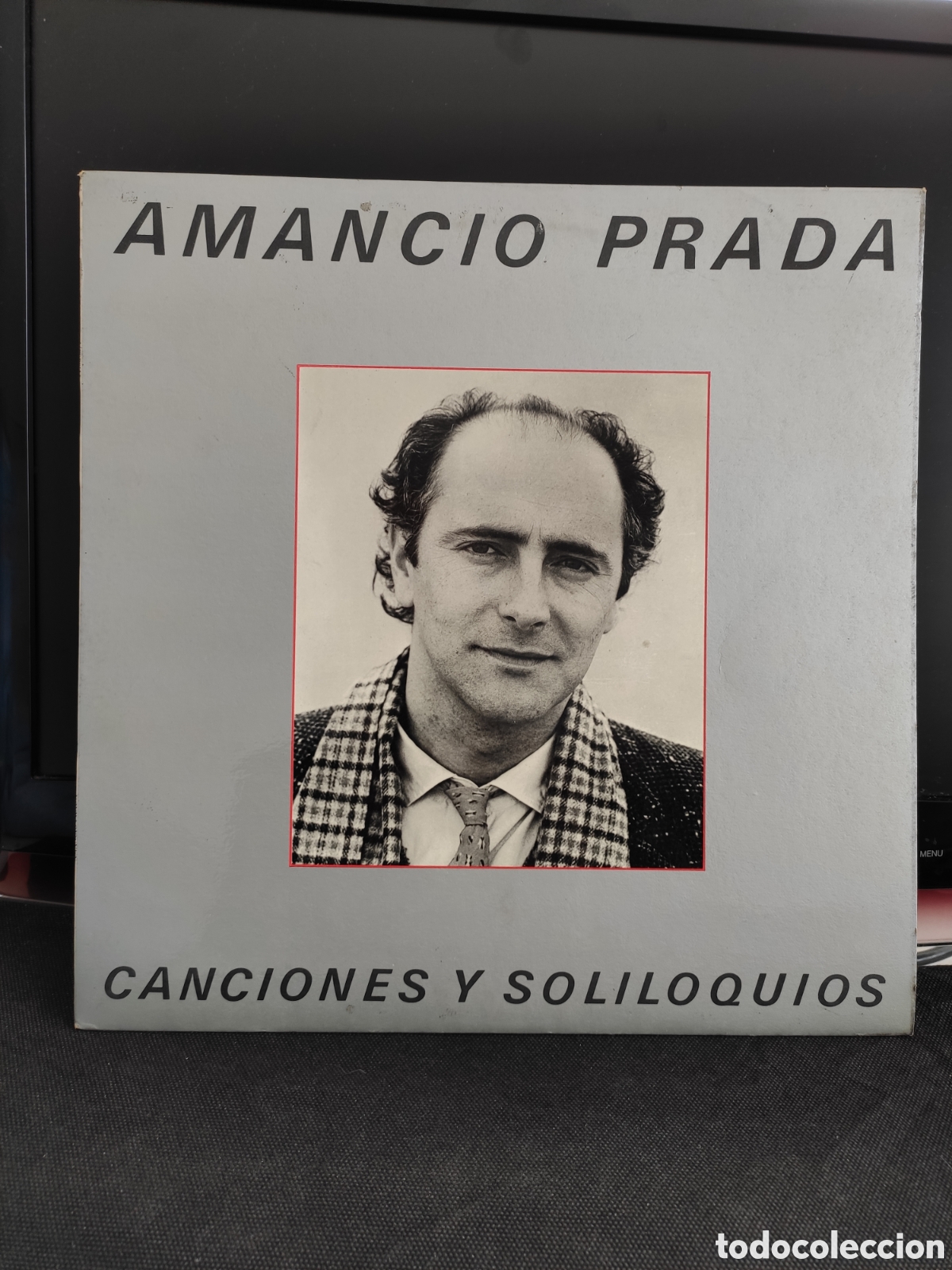 Discos de vinilo: Amancio Prada LP Canciones y Soliloquios 1983