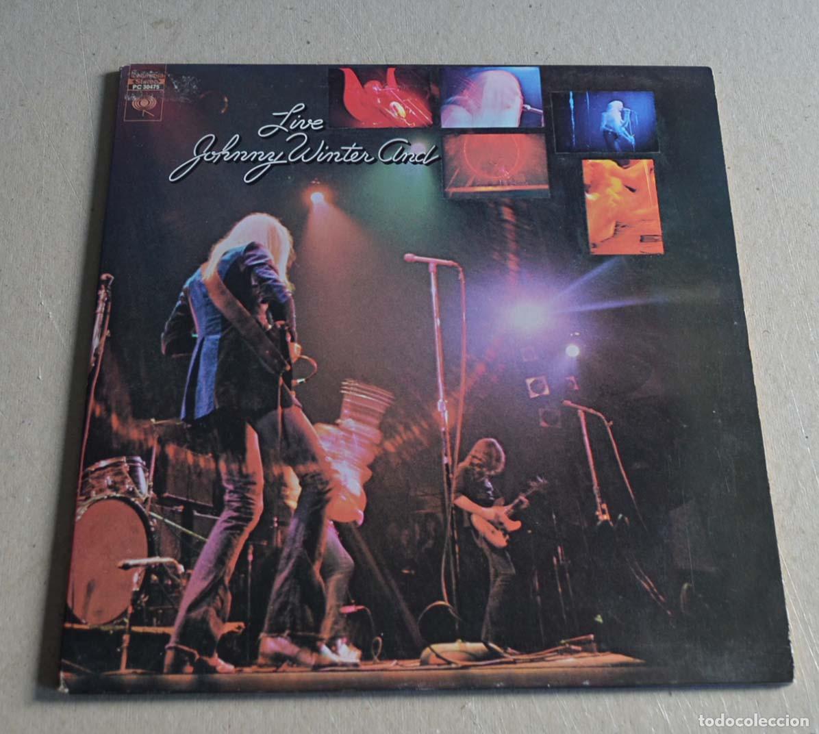 Discos de vinilo: JOHNNY WINTER AND - LIVE