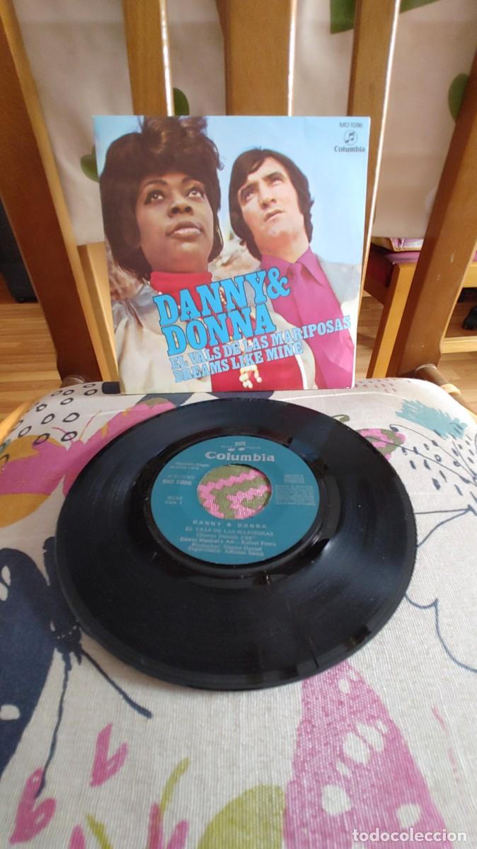 Discos de vinilo: DANNY & DONNA-SINGLE EL VALS DE LAS MARIPOSAS-NUEVO