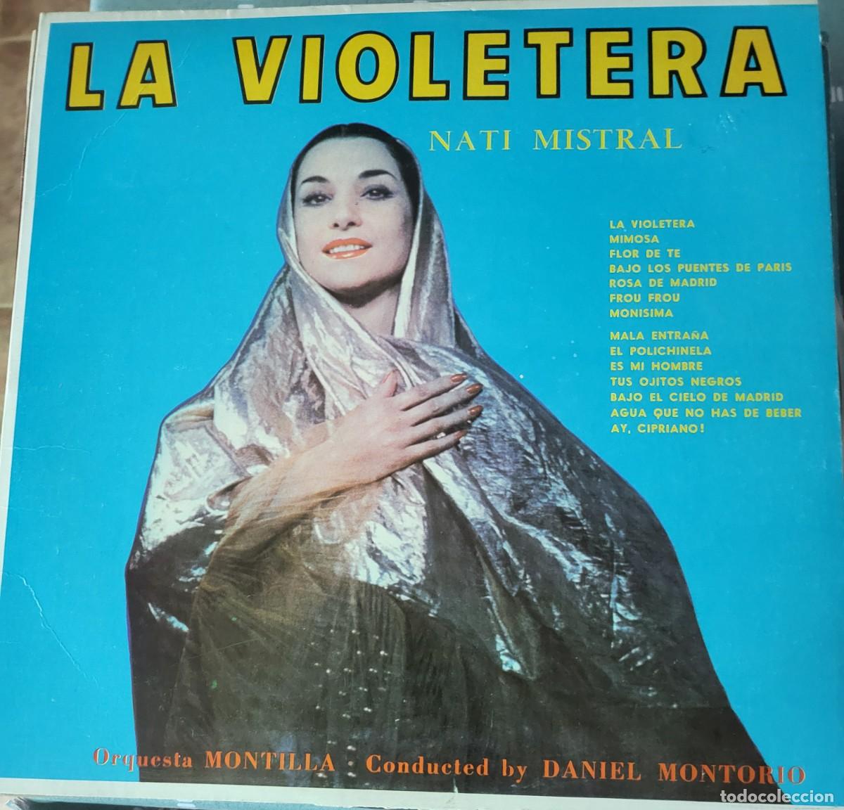 Discos de vinilo: Nati Mistral Lp sello Diversi&oacute;n editado en Venezuela...