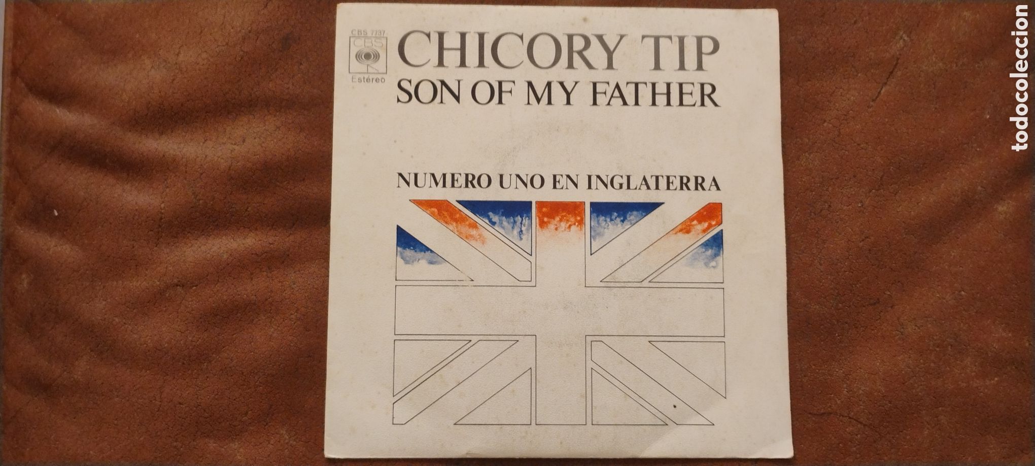 Discos de vinilo: CHICORY TIP-SON OF MY FATHER-SINGLE-CBS/SPAIN-KSA.IB