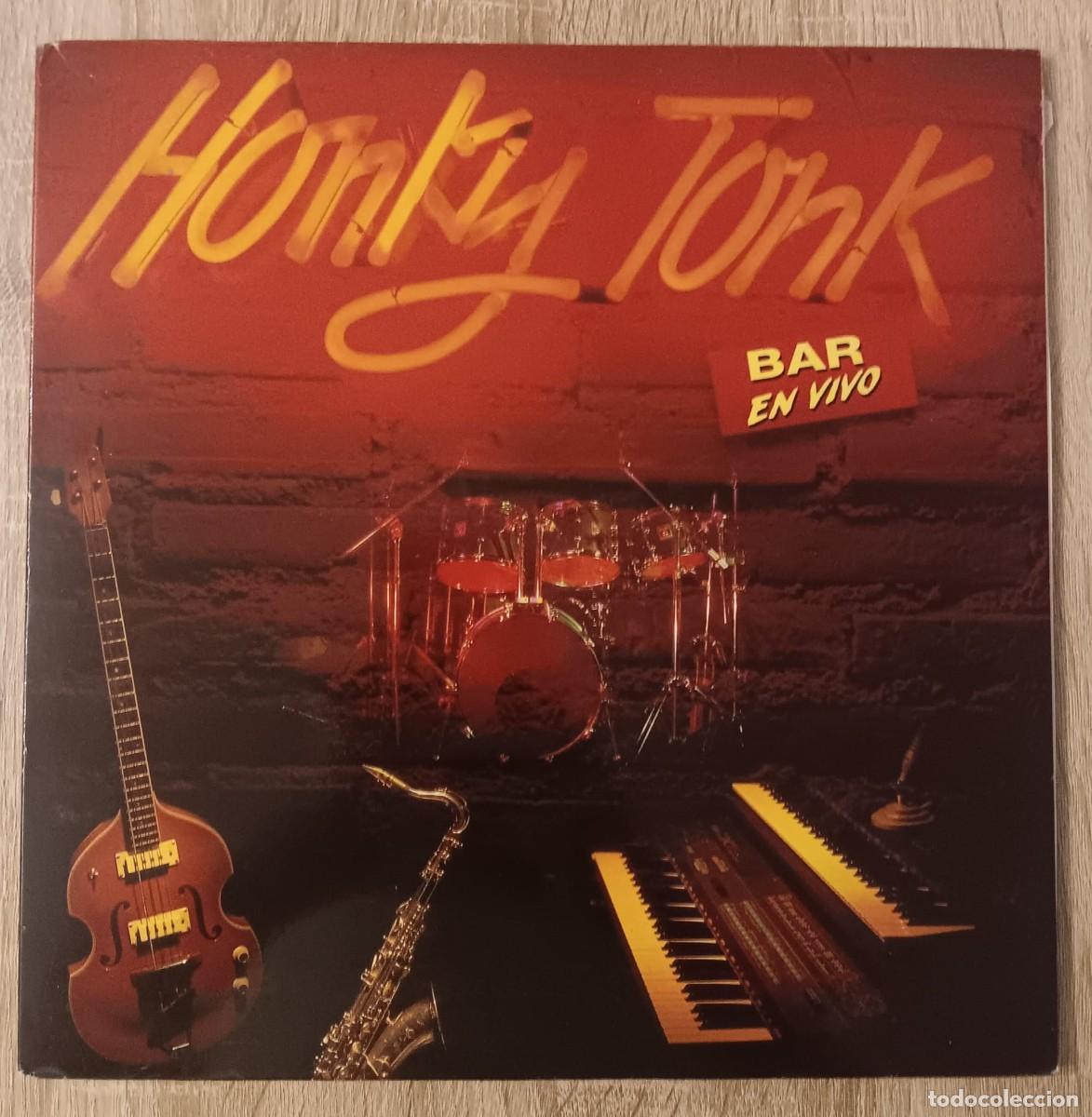 Discos de vinilo: DISCO VINILO LP DOBLE HONKY TONK BAR EN VIVO DRO 1992 VARIOS ENRIQUE URQUIJO LOS DALTON LOS CASINOS