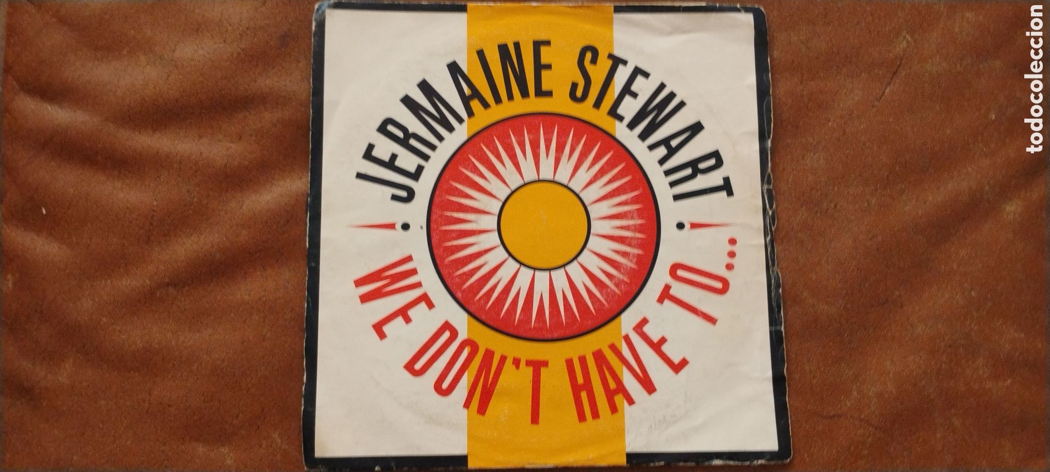 Discos de vinilo: JERMAINE STEWART-WE DON'T HAVE TO...-SINGLE-10RECORDS/UK-KSA.IB