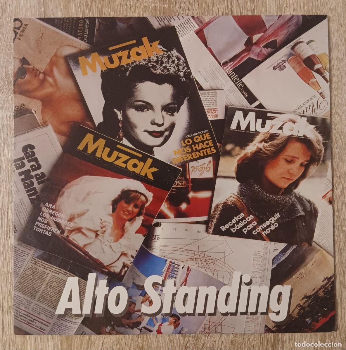 Discos de vinilo: DISCO VINILO LP MAXI SINGLE MUZAK ALTO STANDING FRACCION RADICAL 1986