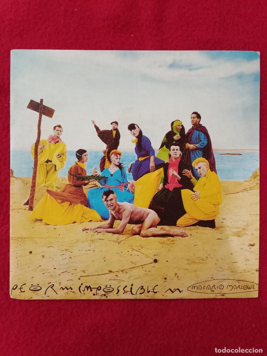 Discos de vinilo: Peor Imposible - Macario Marlowe / Susurrando - Edit. Ariola Eurodisc. S.A. 1985