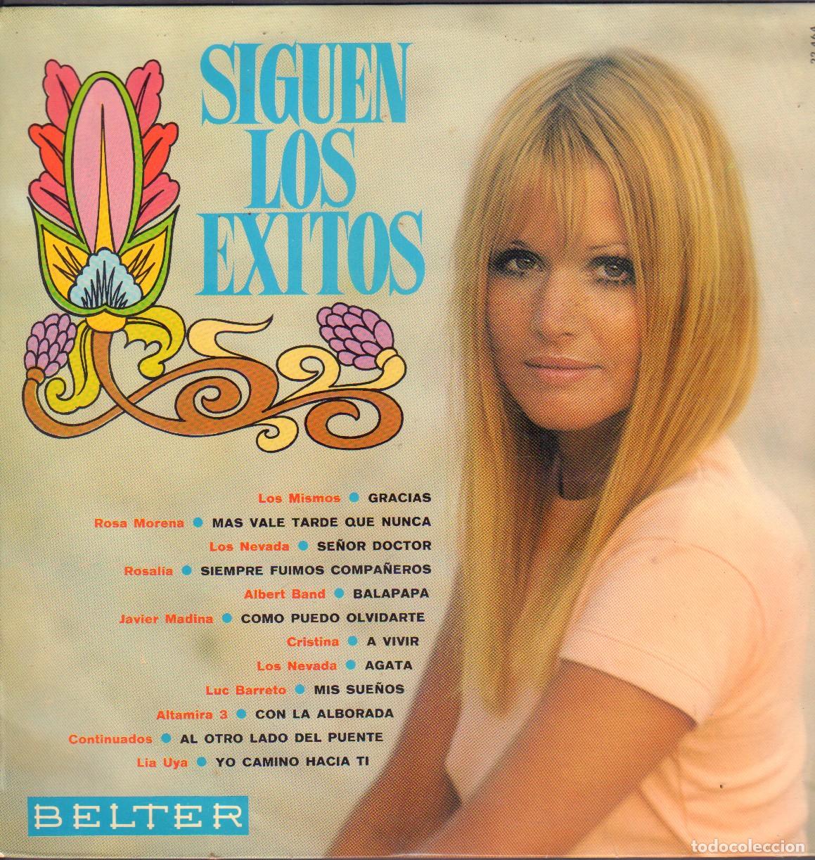 Discos de vinilo: SIGUEN LOS EXITOS - LOS MISMOS, ROSA MORENA, ROSALIA, LOS NEVADA.../ LP BELTER 1970 RF-26075