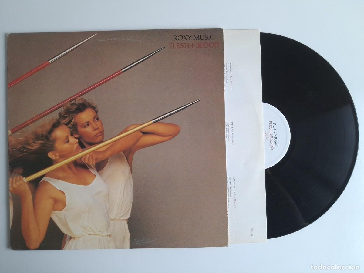 Discos de vinilo: Roxy Music &ndash; Flesh + Blood