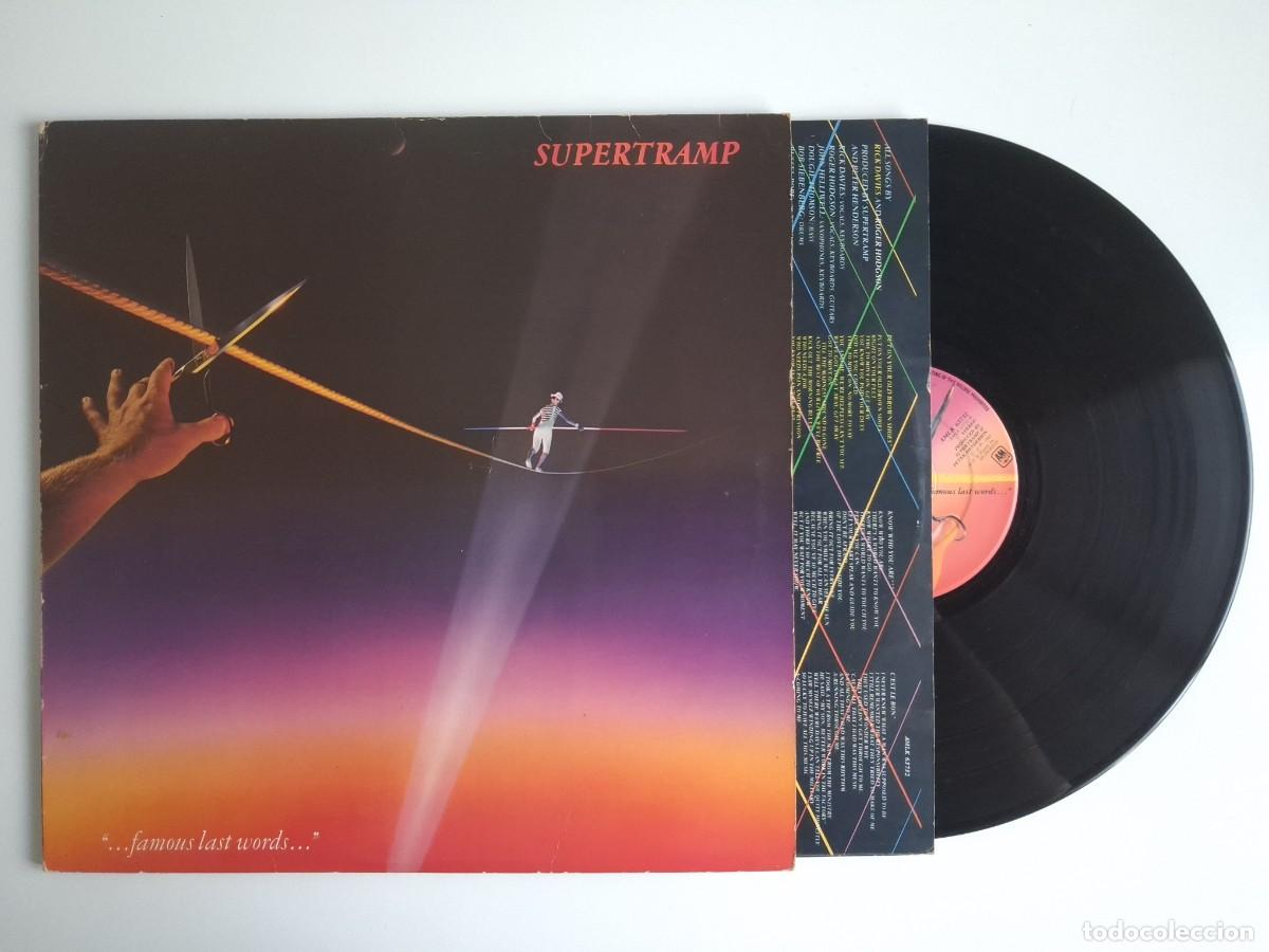 Discos de vinilo: Supertramp &ndash; &rdquo;...Famous Last Words...&rdquo;