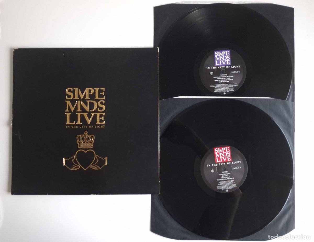 Discos de vinilo: Simple Minds &ndash; Live In The City Of Light