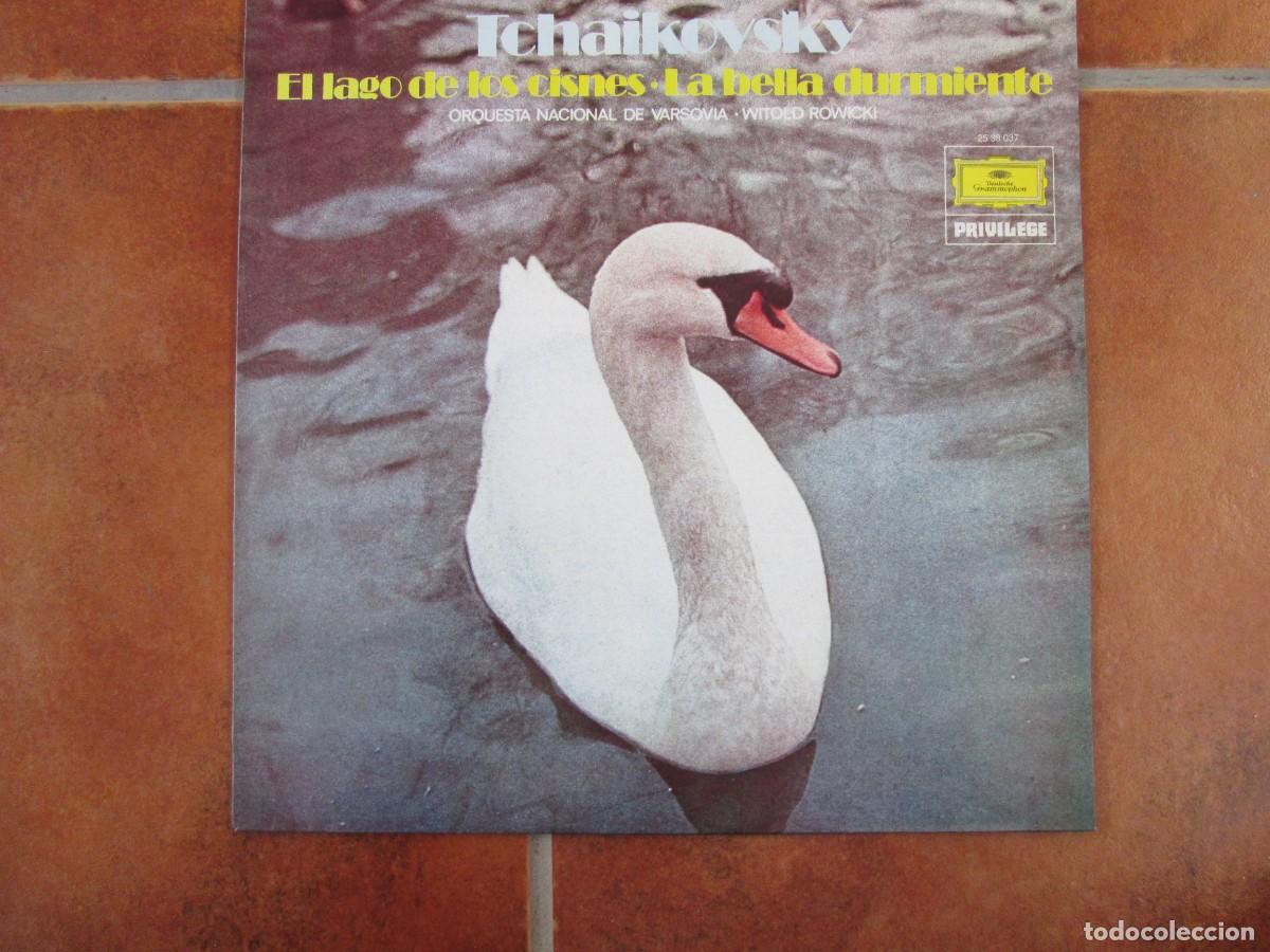 Discos de vinilo: TCHAIKOVSKY - El Lago de los Cisnes / La Bella Durmiente. LP, ed espa&ntilde;ola 12&rdquo; 1976. Impecable (NM)
