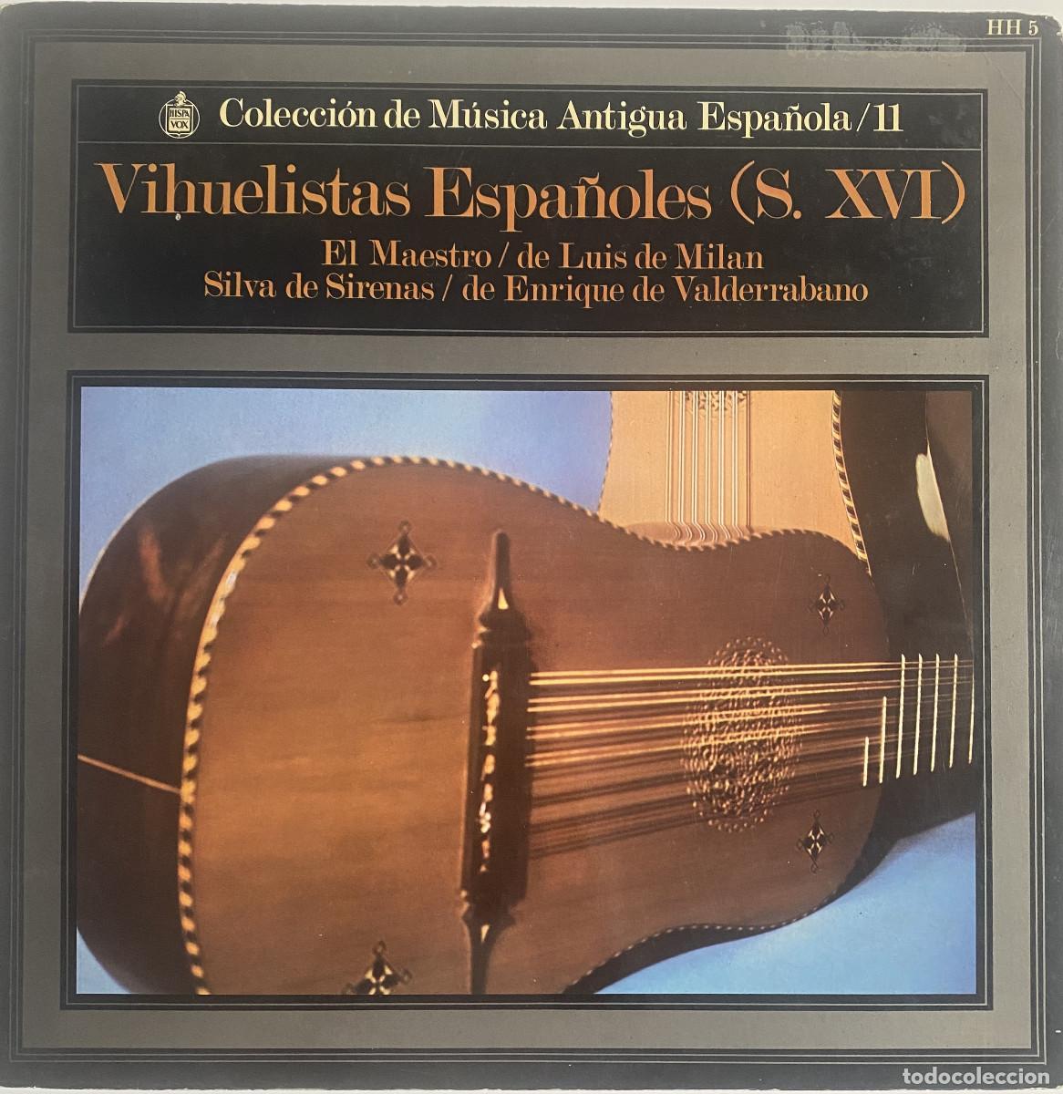 Discos de vinilo: LOTE COLECCION MUSICA ANTIGUA ESPA&Ntilde;OLA - 5 DISCOS LP - VIHUELISTAS - CODICE HUELGAS -CALIXTINO -ETC.