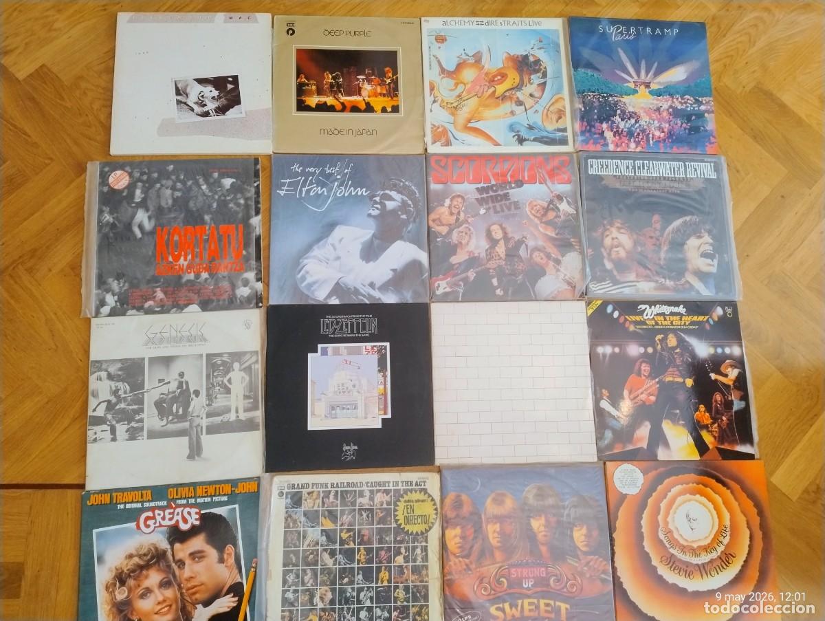 Discos de vinilo: LOTE 70 LP 16 DE ELLOS DOBLES