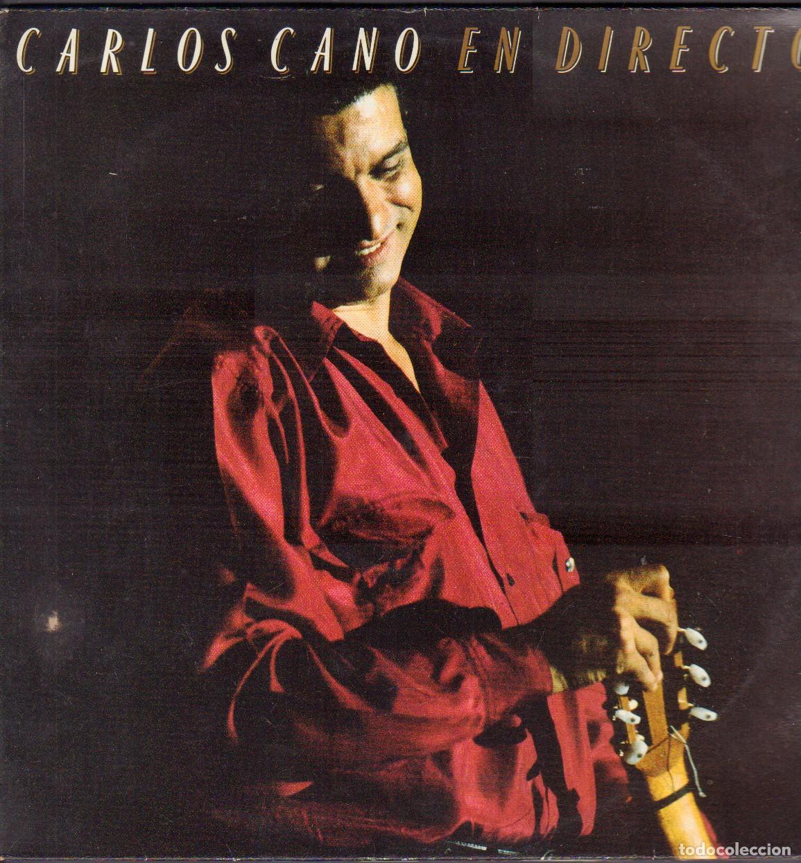 Discos de vinilo: CARLOS CANO (EN DIRECTO) - EL SALUSTIANO, CHICLANERA, A PARIS.../ DOBLE LP CBS 1990 RF-26092