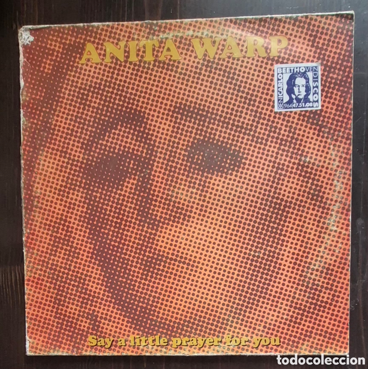 Discos de vinilo: MAXI - ANITA WARP - SAY A LITTLE PRAYER FOR YOU - 1997 ESPA&Ntilde;A