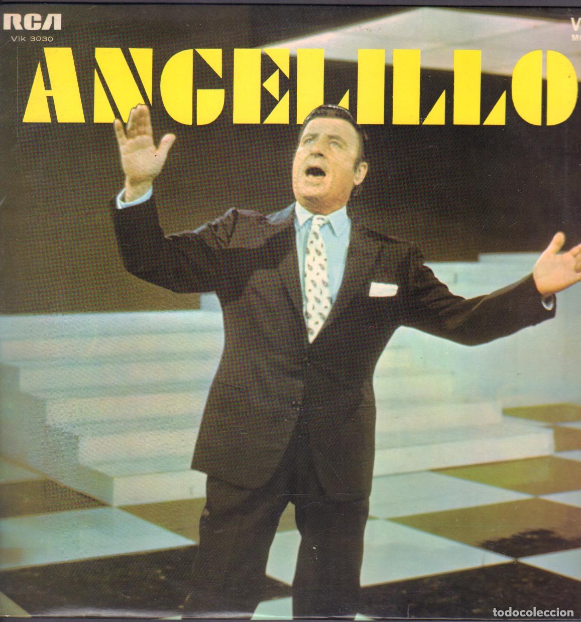 Discos de vinilo: ANGELILLO - DOS CRUCES, CAMINO VERDE, FAROLERO, EL RUISE&Ntilde;OR HERIDO, FERNANDA../ LP RCA 1967 RF-26093