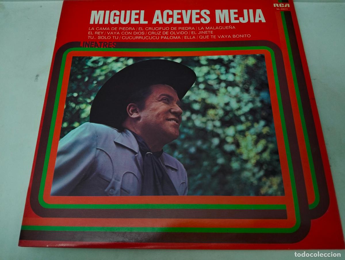 Discos de vinilo: MIGUEL ACEVES MEJIA, DISCO LP, EDITADO RCA, A&Ntilde;O 1977