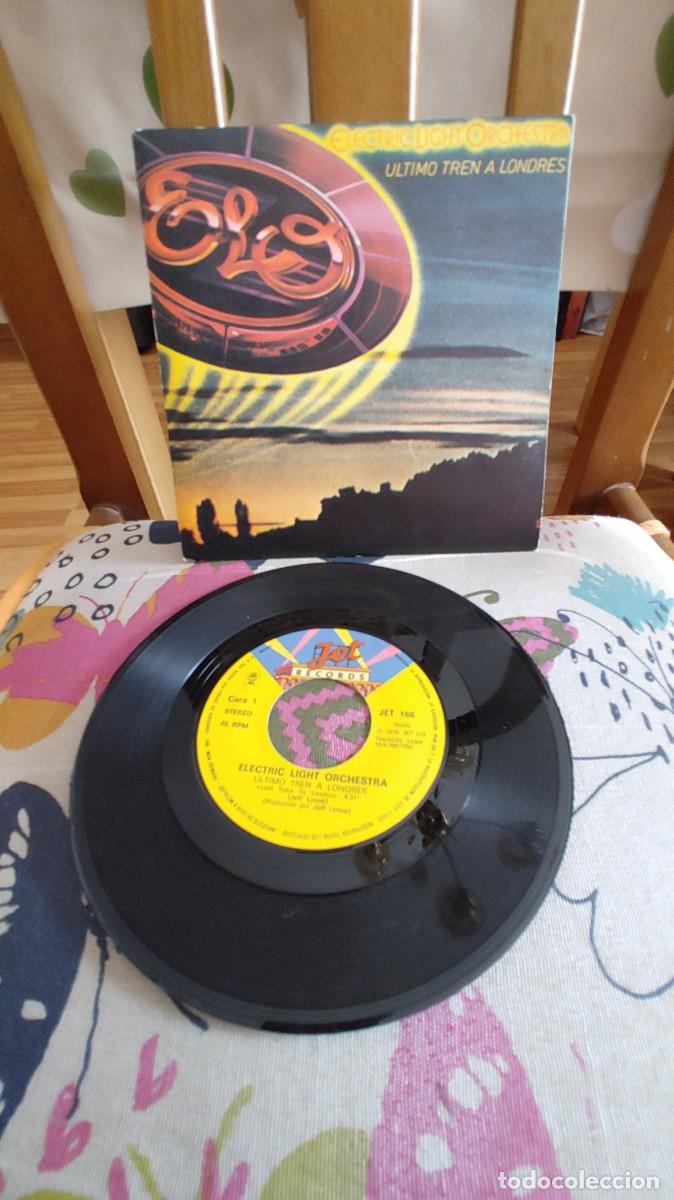 Discos de vinilo: ELO-SINGLE ULTIMO TREN A LONDRES