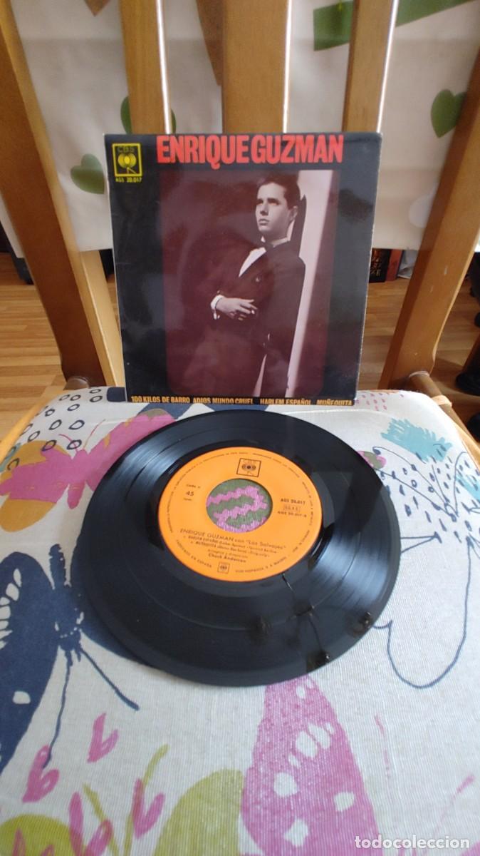 Discos de vinilo: ENRIQUE GUZMAN-EP 100 KILOS DE BARRO +3