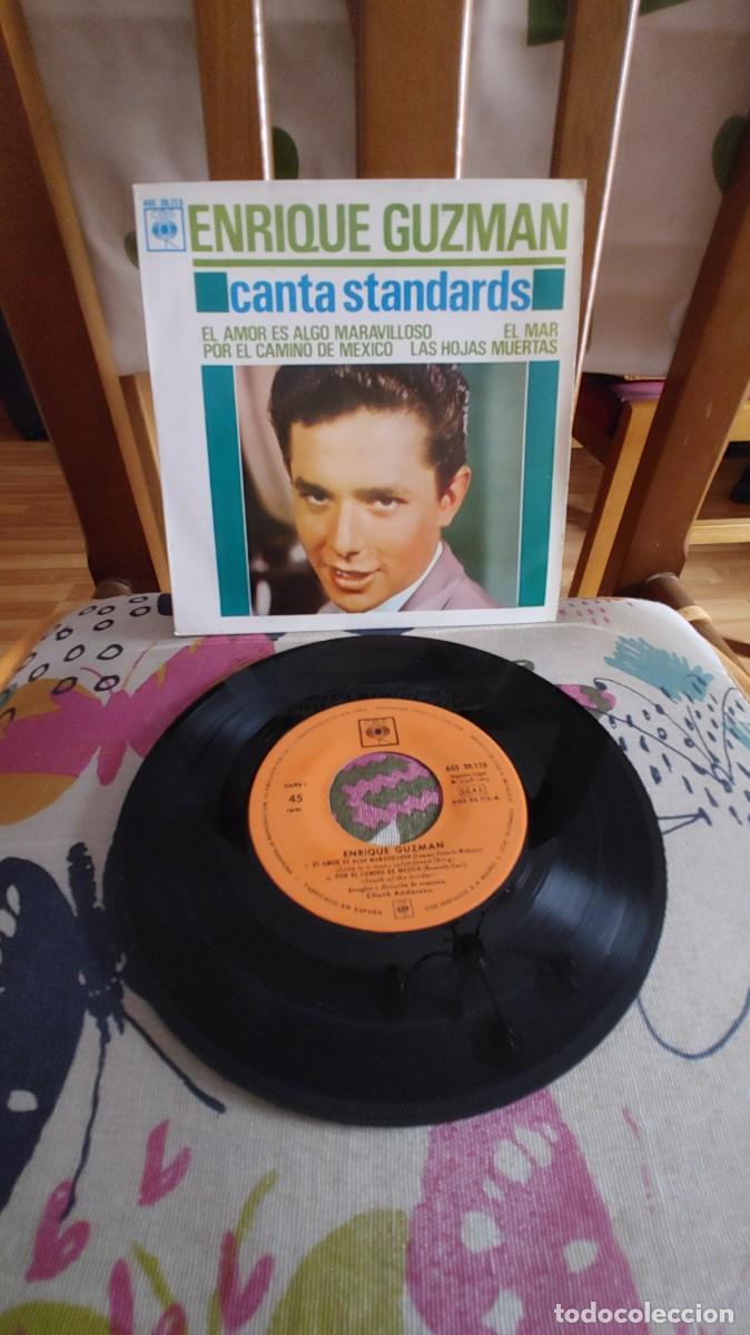 Discos de vinilo: ENRIQUE GUZMAN-EP CANTA STANDARDS