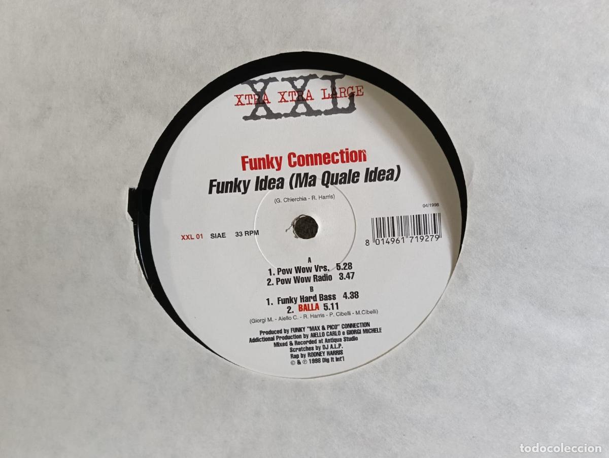 Discos de vinilo: FUNKY CONNECTION Funky Idea Maxi Single sin portadas vinilo Excelente estado .Ver t&iacute;tulos y dem&aacute;s in