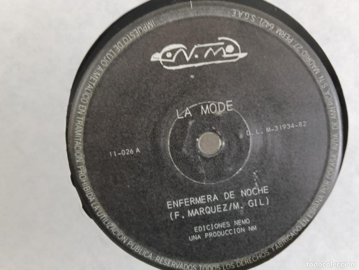 Discos de vinilo: LA MODE Enfermedra de Noche Maxi Single sin portadas vinilo muy usado pero valido .Ver t&iacute;tulos y dem