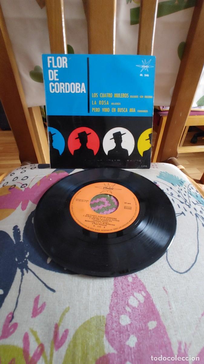 Discos de vinilo: FLOR DE CORDOBA-EP LOS CUATRO MULEROS +2