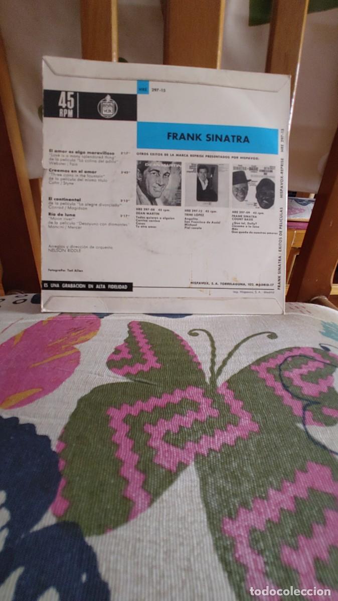 Discos de vinilo: FRANK SINATRA-EP EXITOS DE PELICULAS - Foto 2