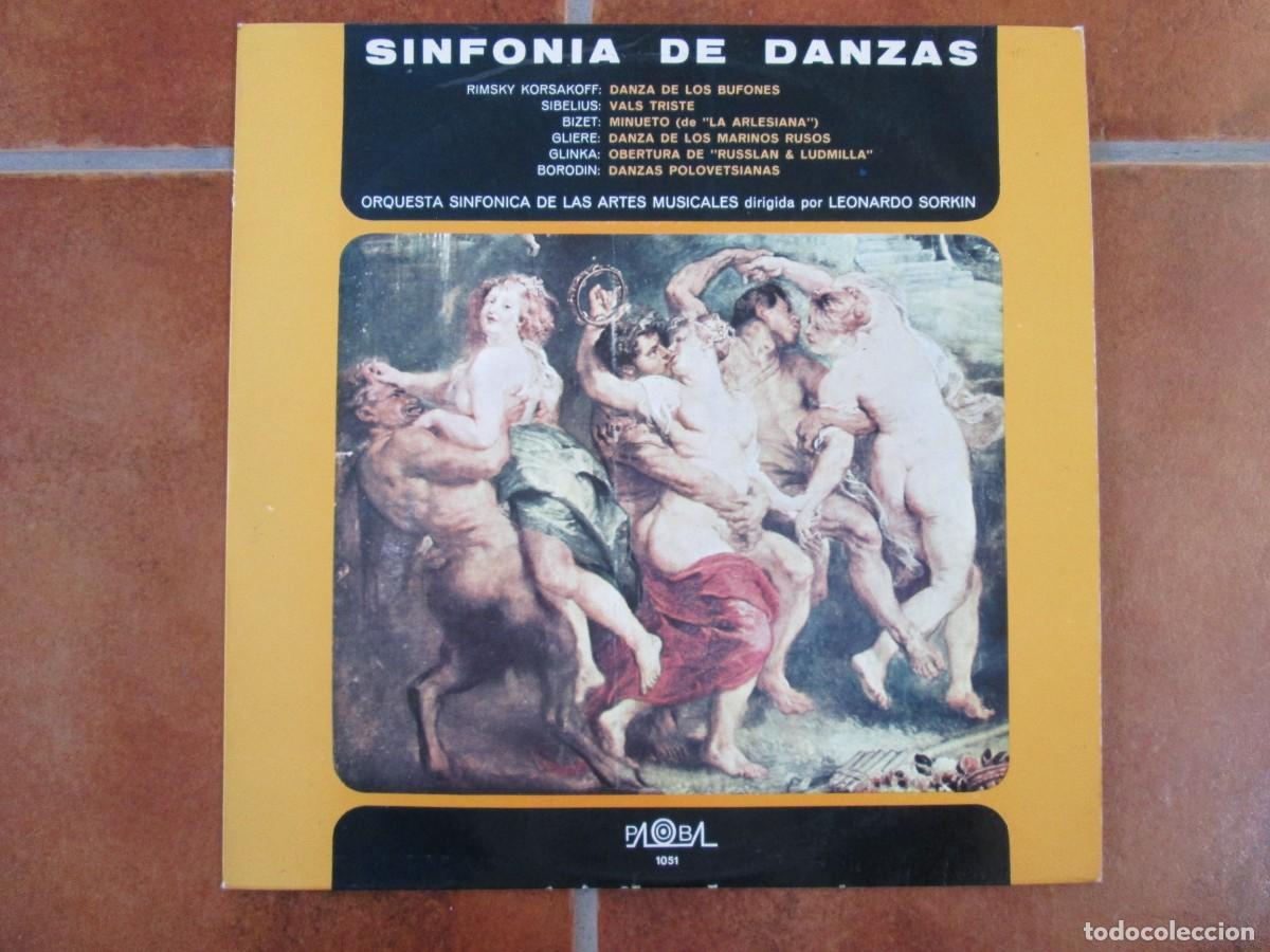 Discos de vinilo: ORQUESTA SINF&Oacute;NICA DE LAS ARTES MUSICALES - Sinfon&iacute;a de Danzas. LP, ed espa&ntilde;ola 12&rdquo; 1969. VG+
