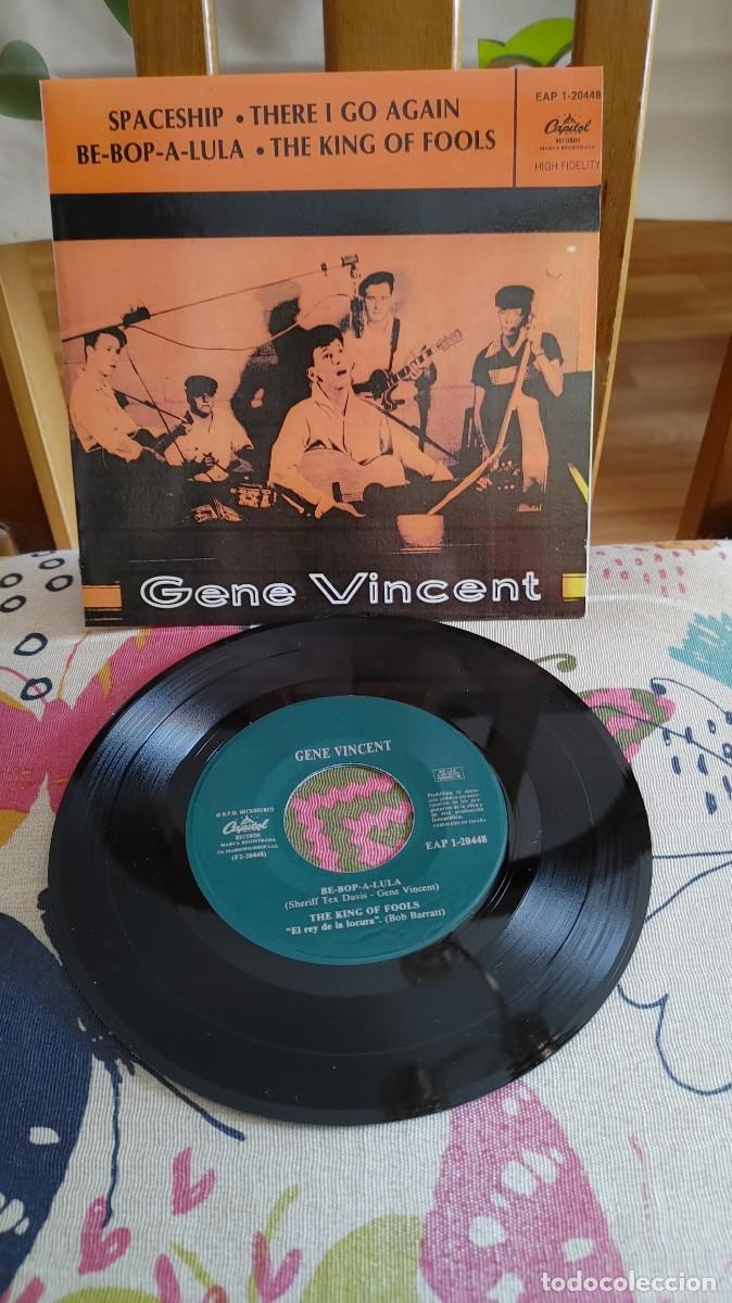 Discos de vinilo: GENE VINCENT-EP BE BOP A LULA +3-NUEVO